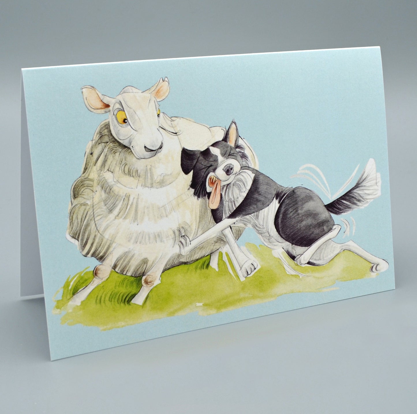 Stubborn Old Ewe Greetings Card