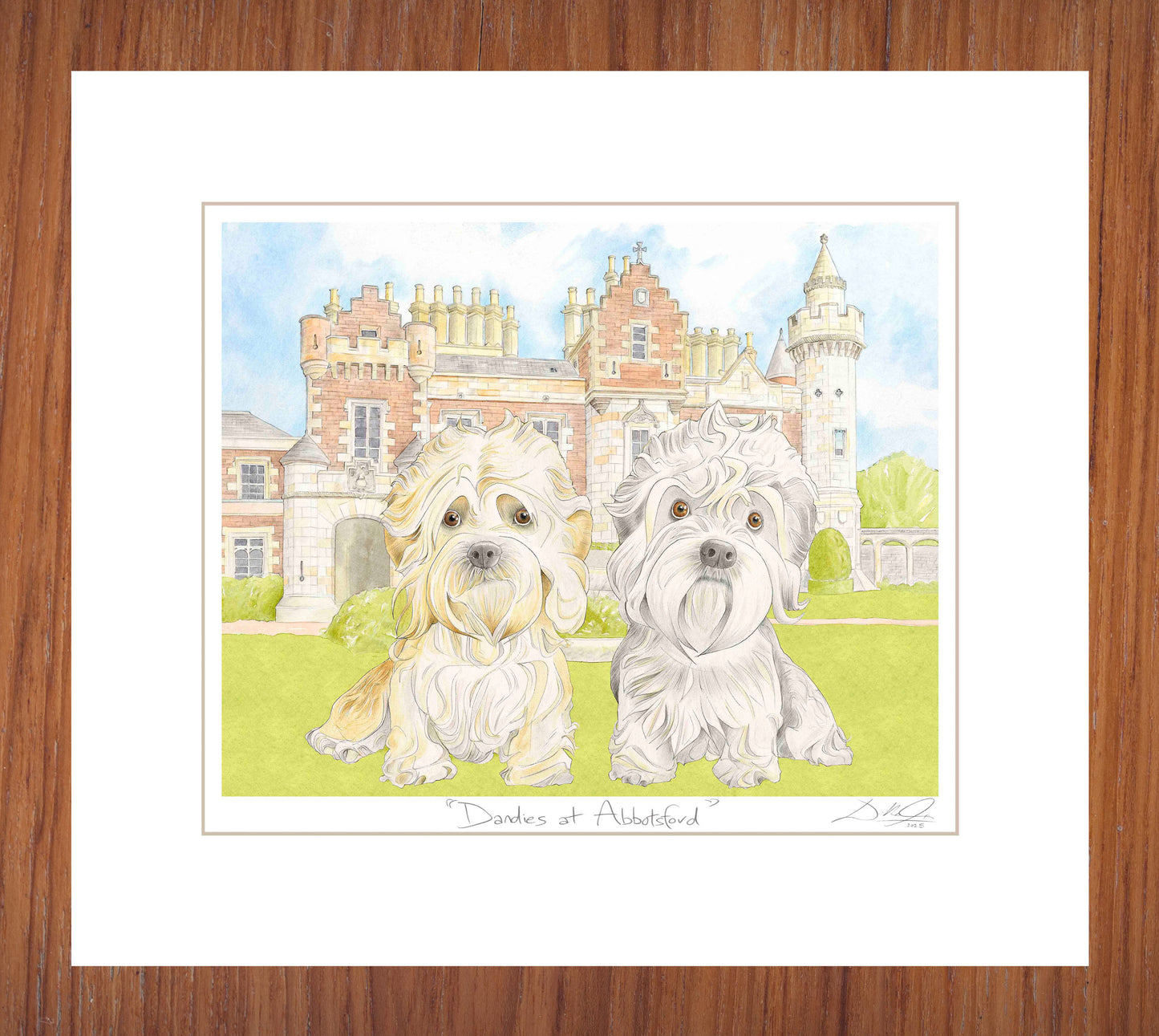 Dandies at Abbotsford - Open Edition Giclee Art Print