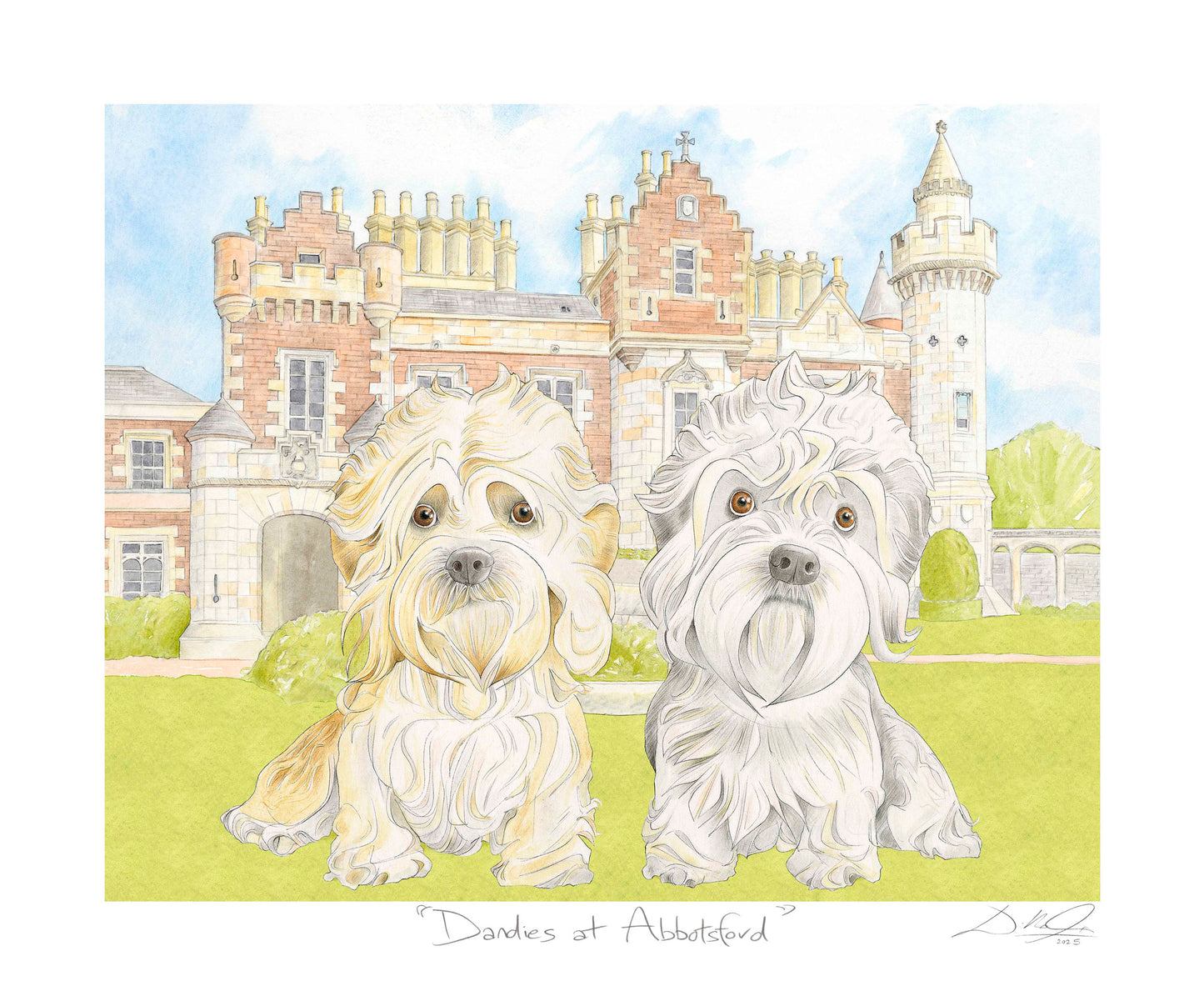 Dandies at Abbotsford - Open Edition Giclee Art Print