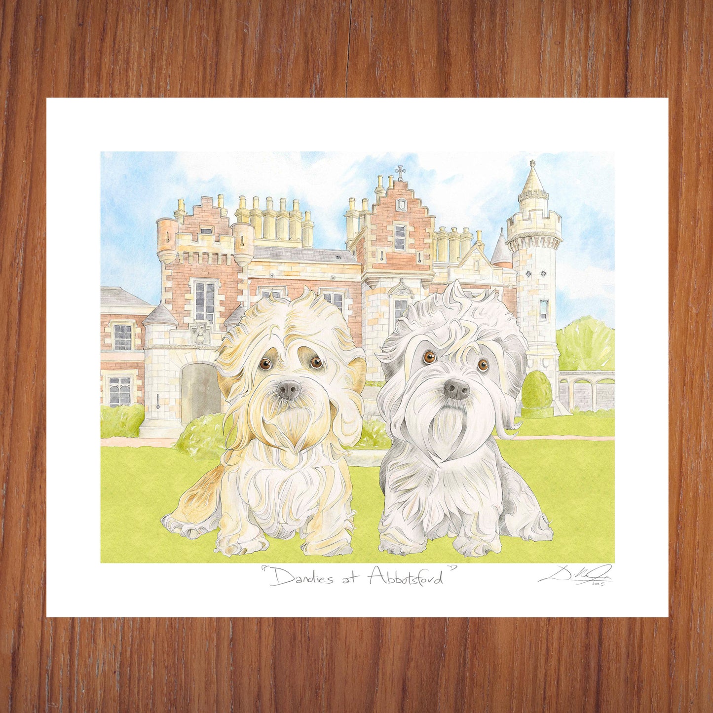 Dandies at Abbotsford - Open Edition Giclee Art Print