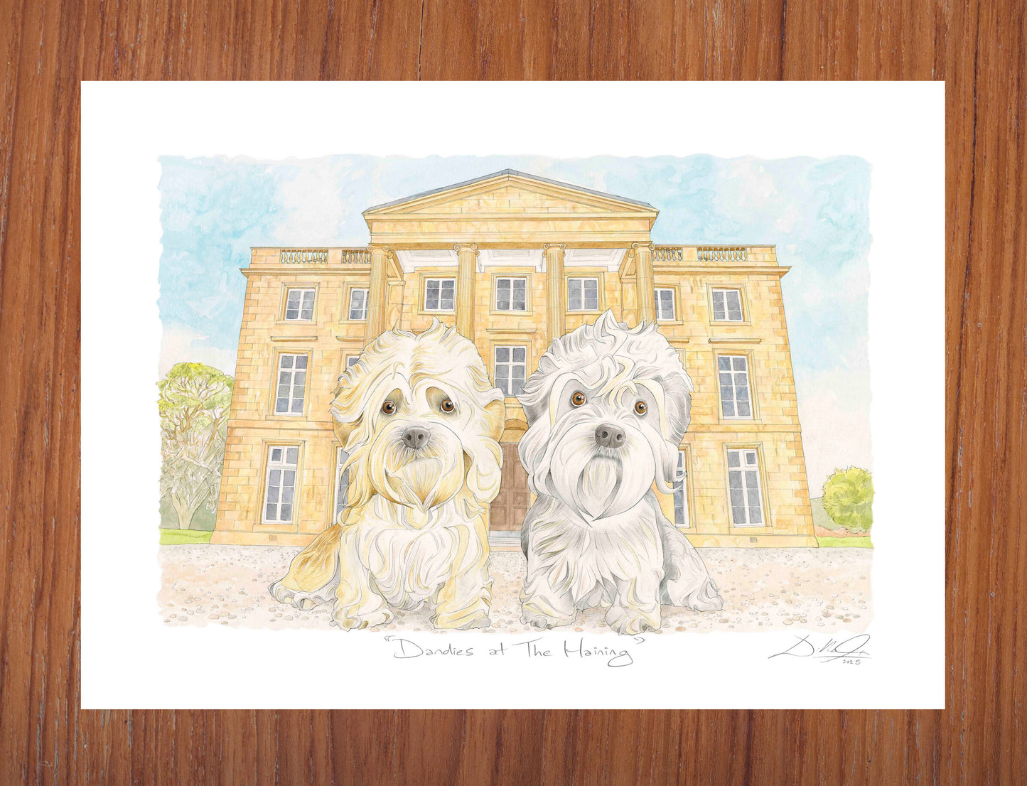 Dandies at The Haining - Open Edition Giclee Art Print