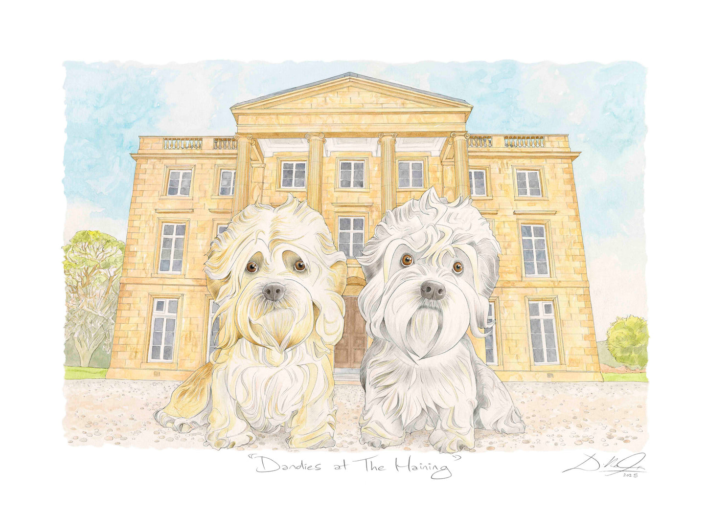 Dandies at The Haining - Open Edition Giclee Art Print