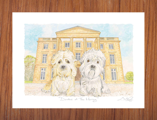 Dandies at The Haining - Open Edition Giclee Art Print