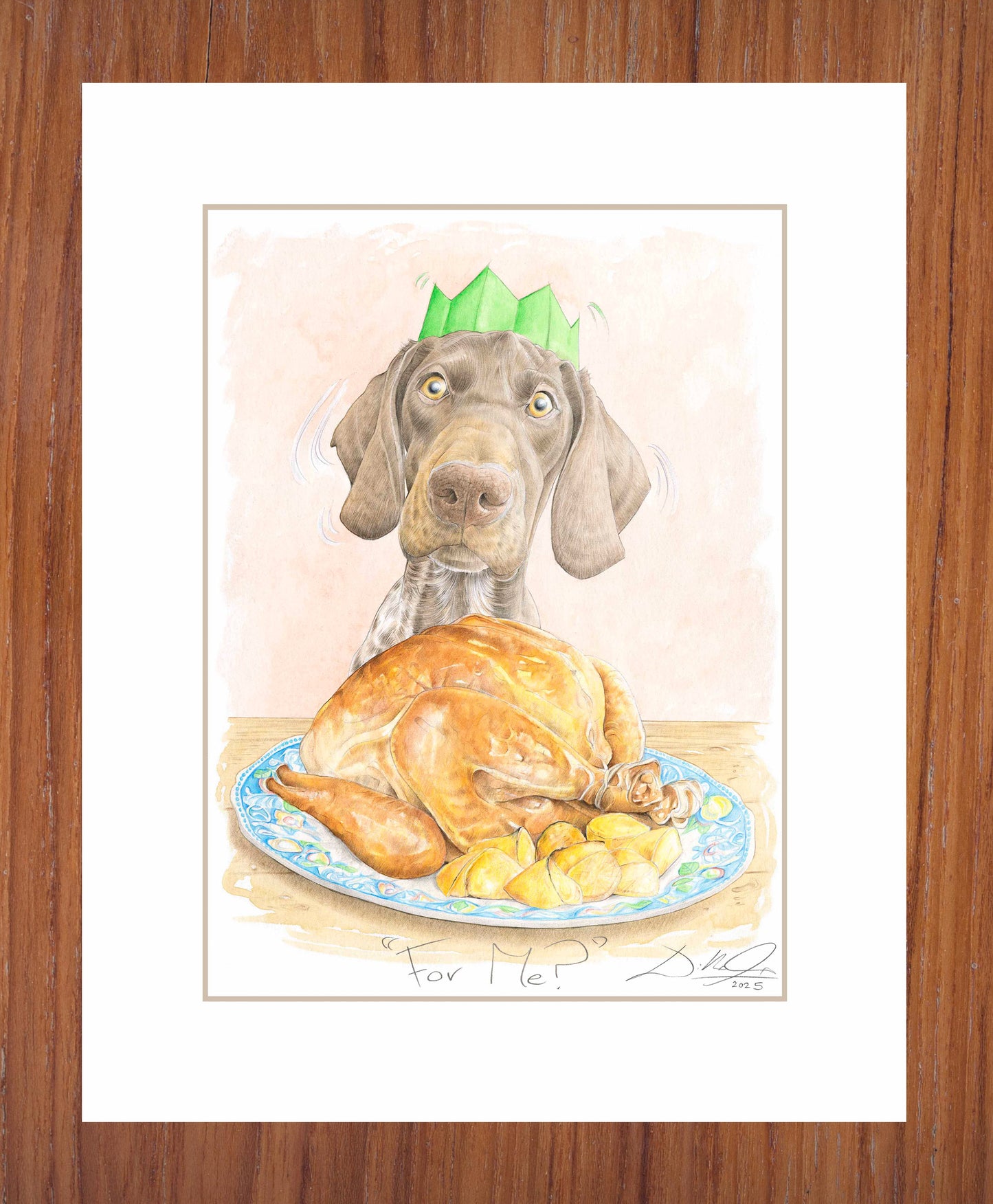 For Me? - Open Edition Giclee Art Print