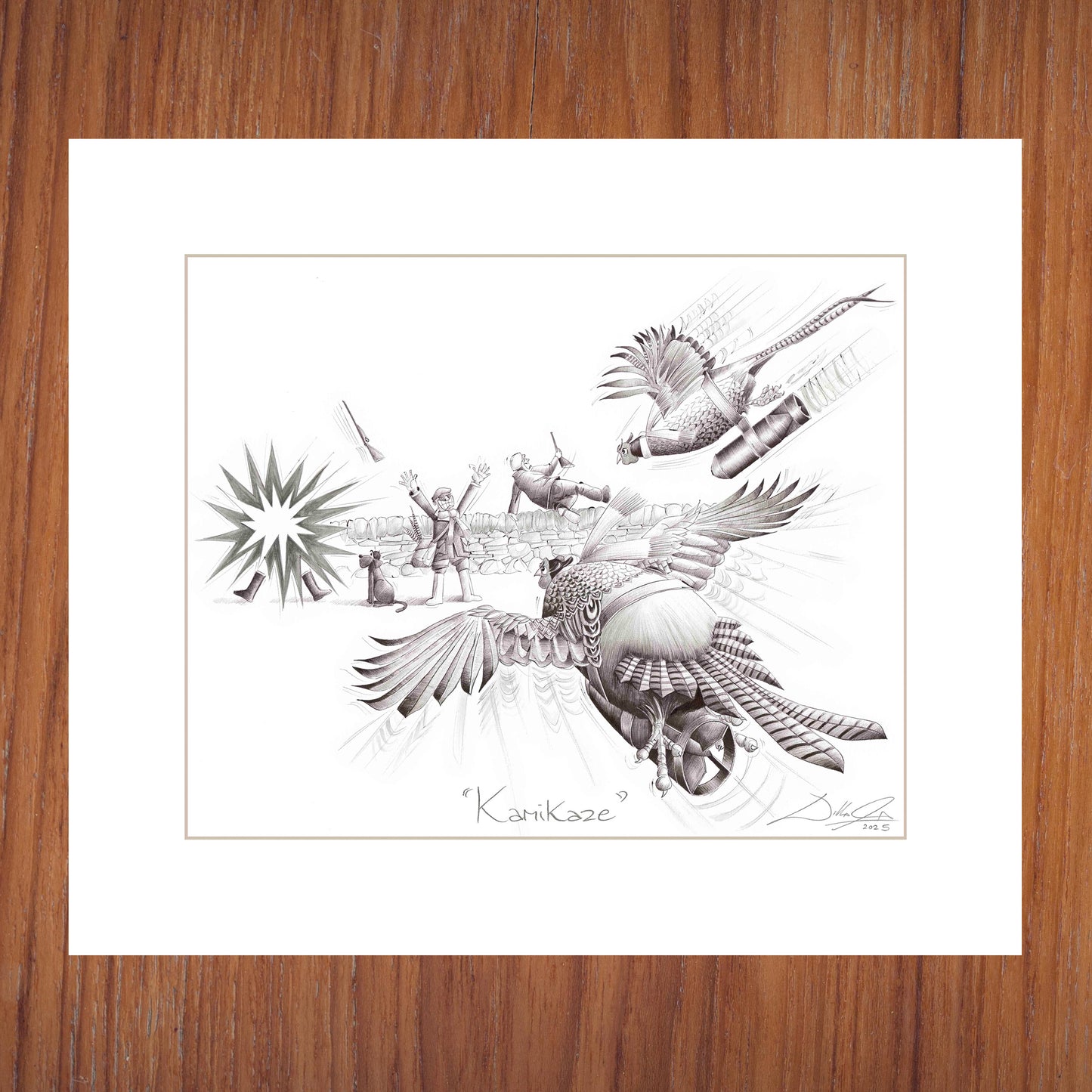 Kamikaze - Open Edition Giclee Art Print