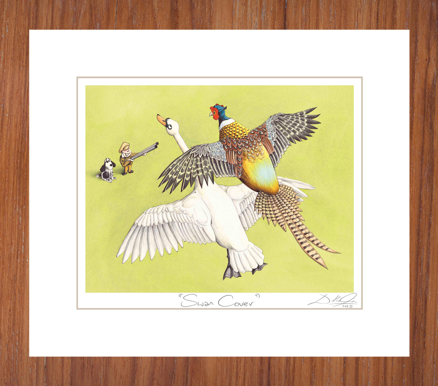 Swan Cover - Open Edition Giclee Art Print