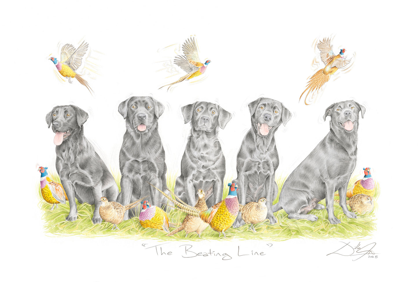The Beating Line - Open Edition Giclee Art Print