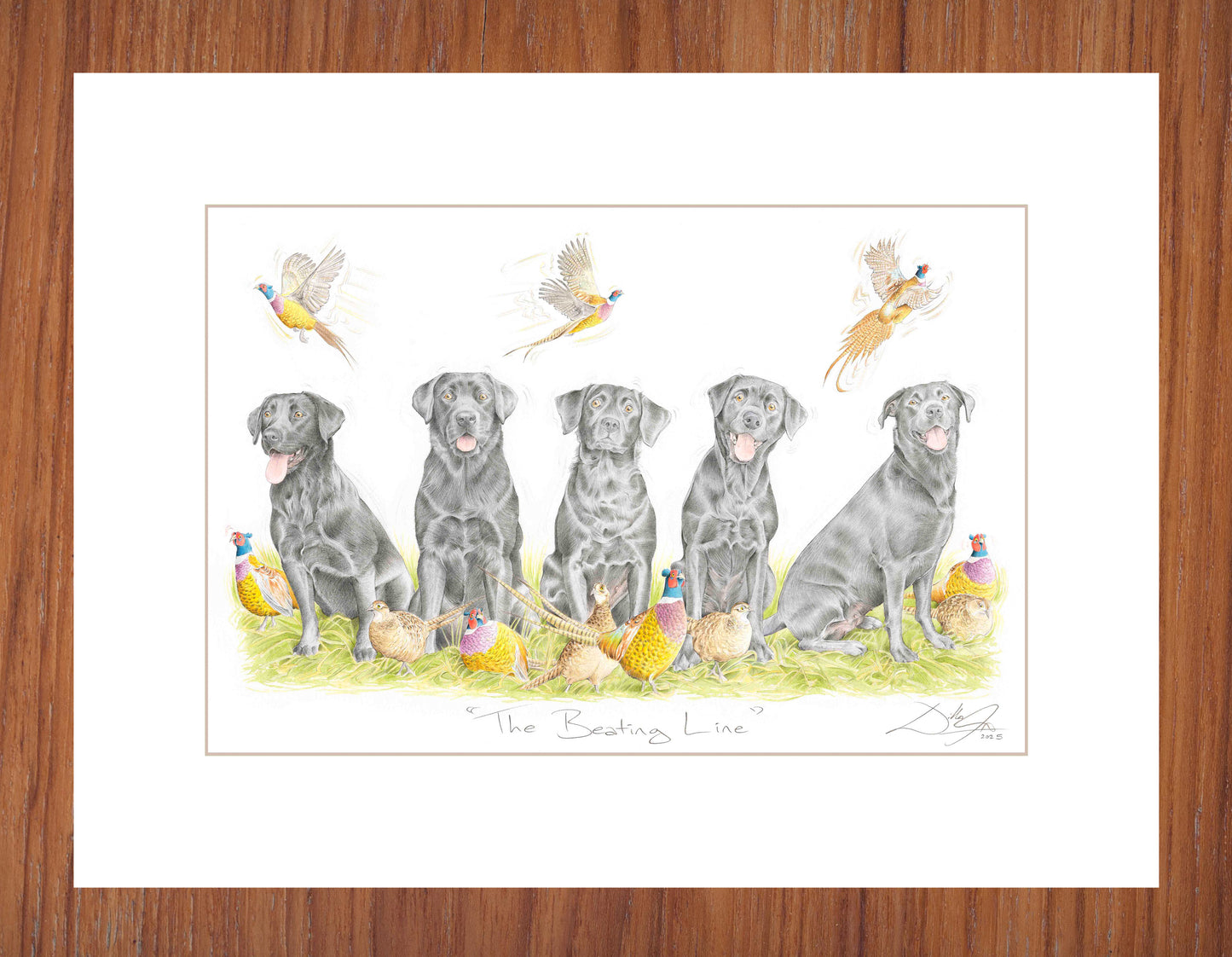 The Beating Line - Open Edition Giclee Art Print