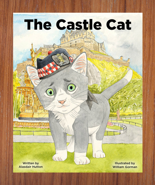 Children's Book The Castle Cat written by Alasdair Hutton