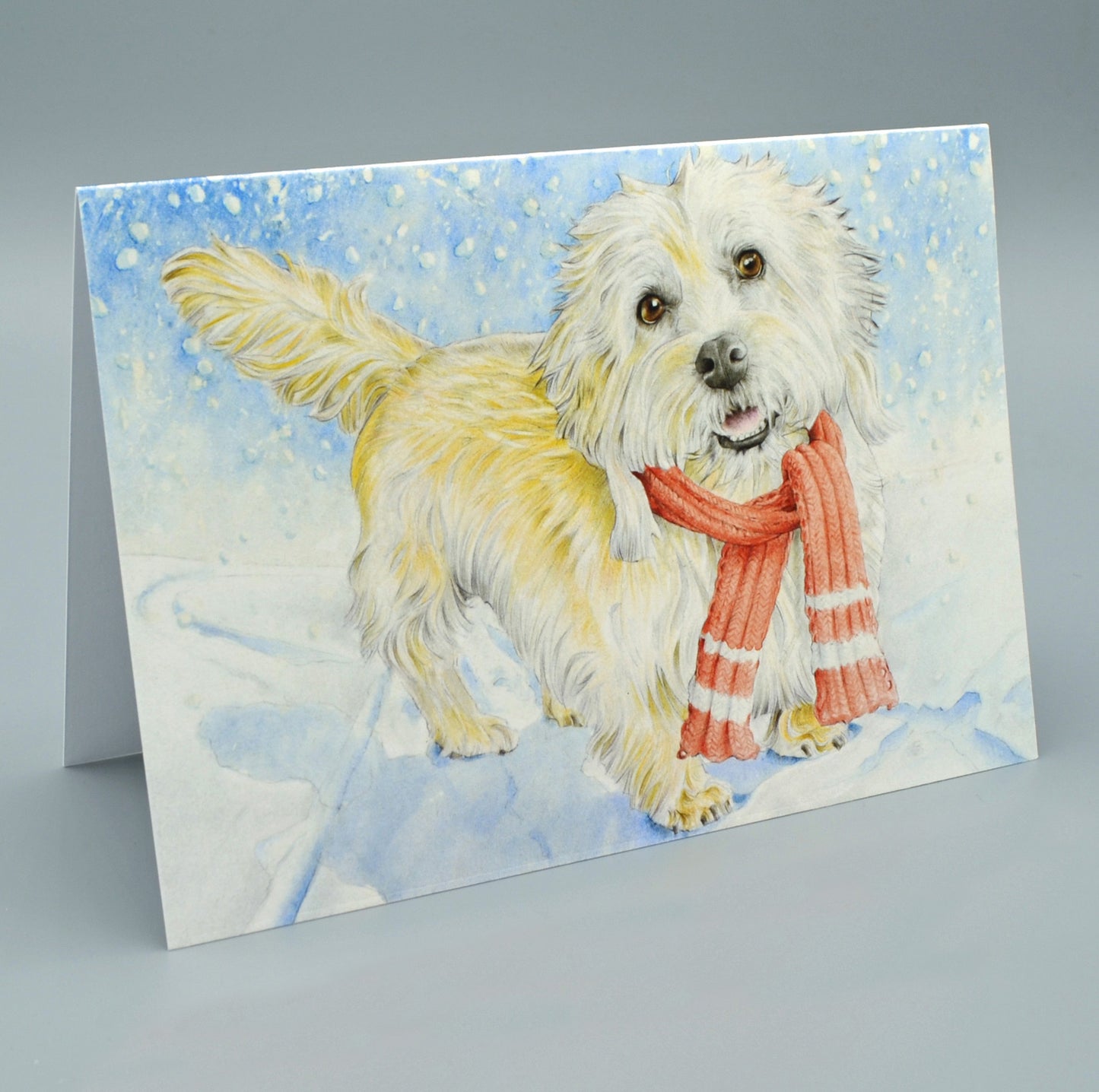 Have a Dandie Christmas Greetings Card