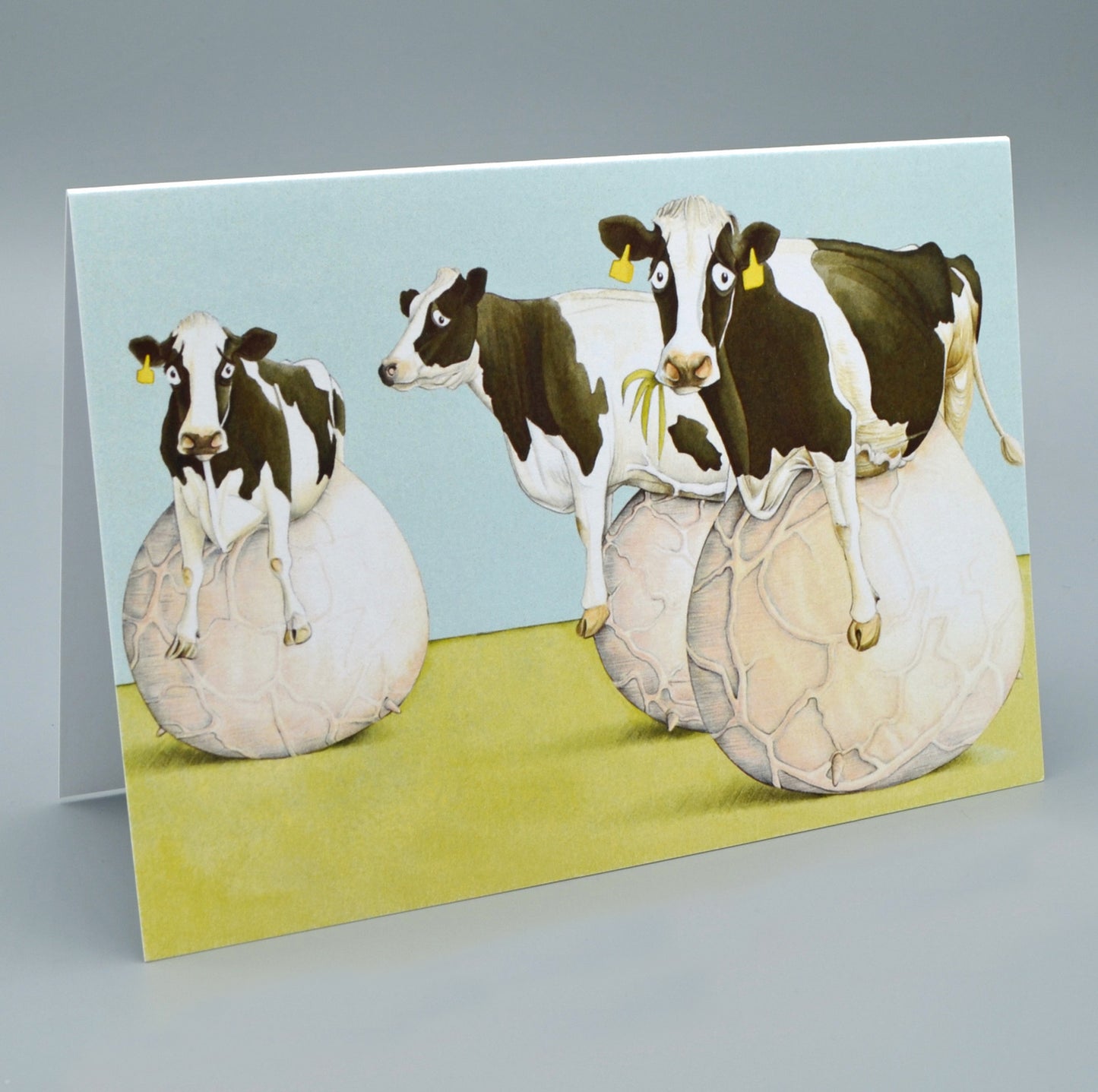 In Need of a Good Milking! Greetings Card