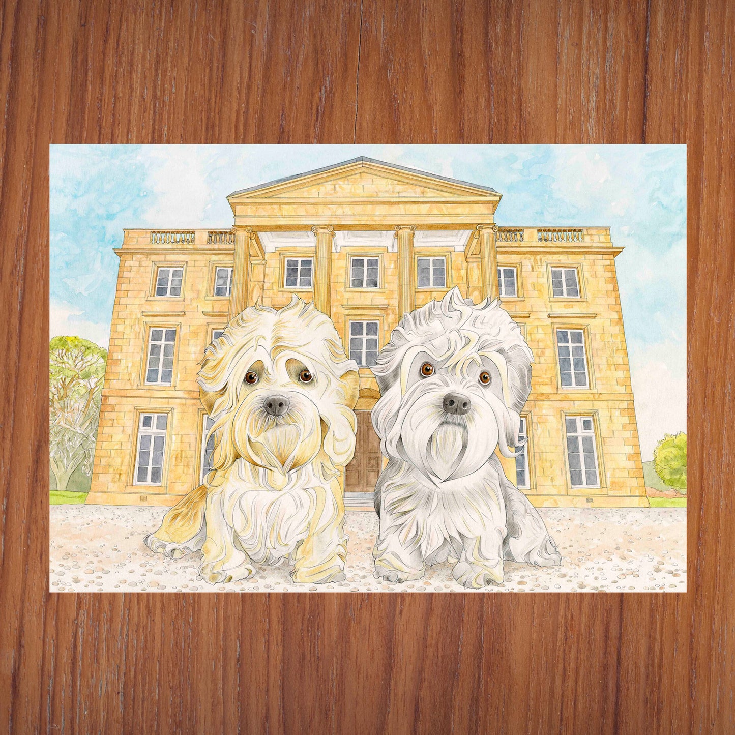 Dandies at The Haining Greetings Card
