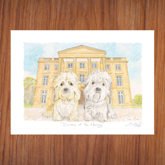 Dandies at The Haining - Open Edition Giclee Art Print