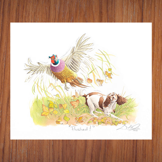 Flushed! - Open Edition Giclee Art Print