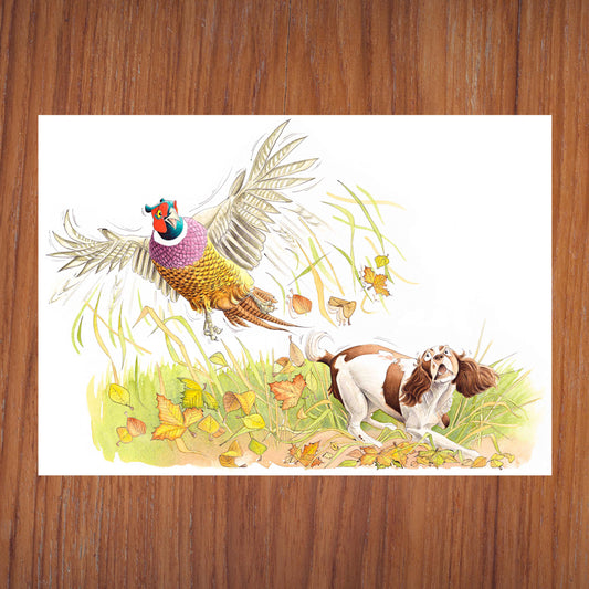 Flushed! Greetings Card