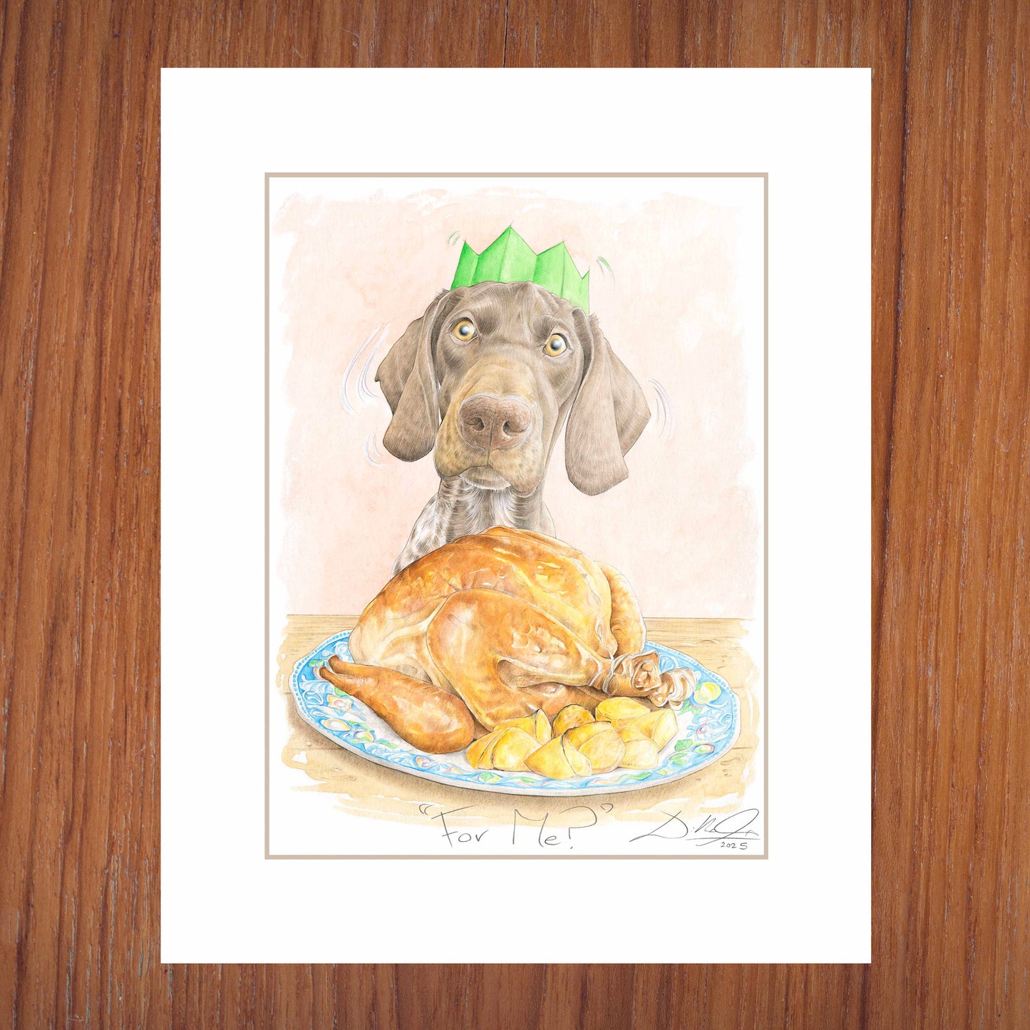 For Me? - Open Edition Giclee Art Print