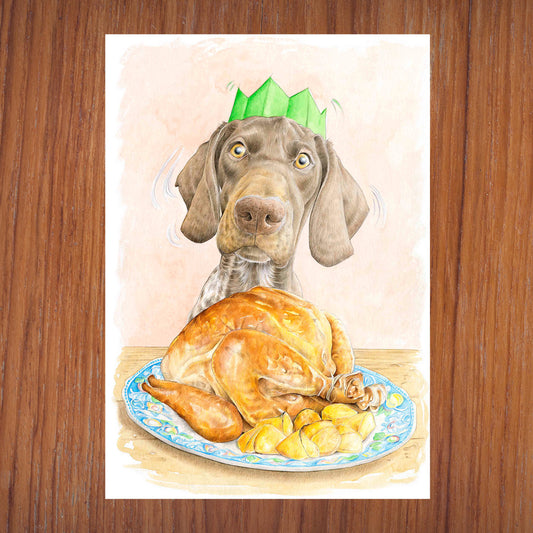 For Me? Greetings Card