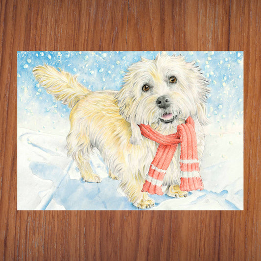 Have a Dandie Christmas Greetings Card
