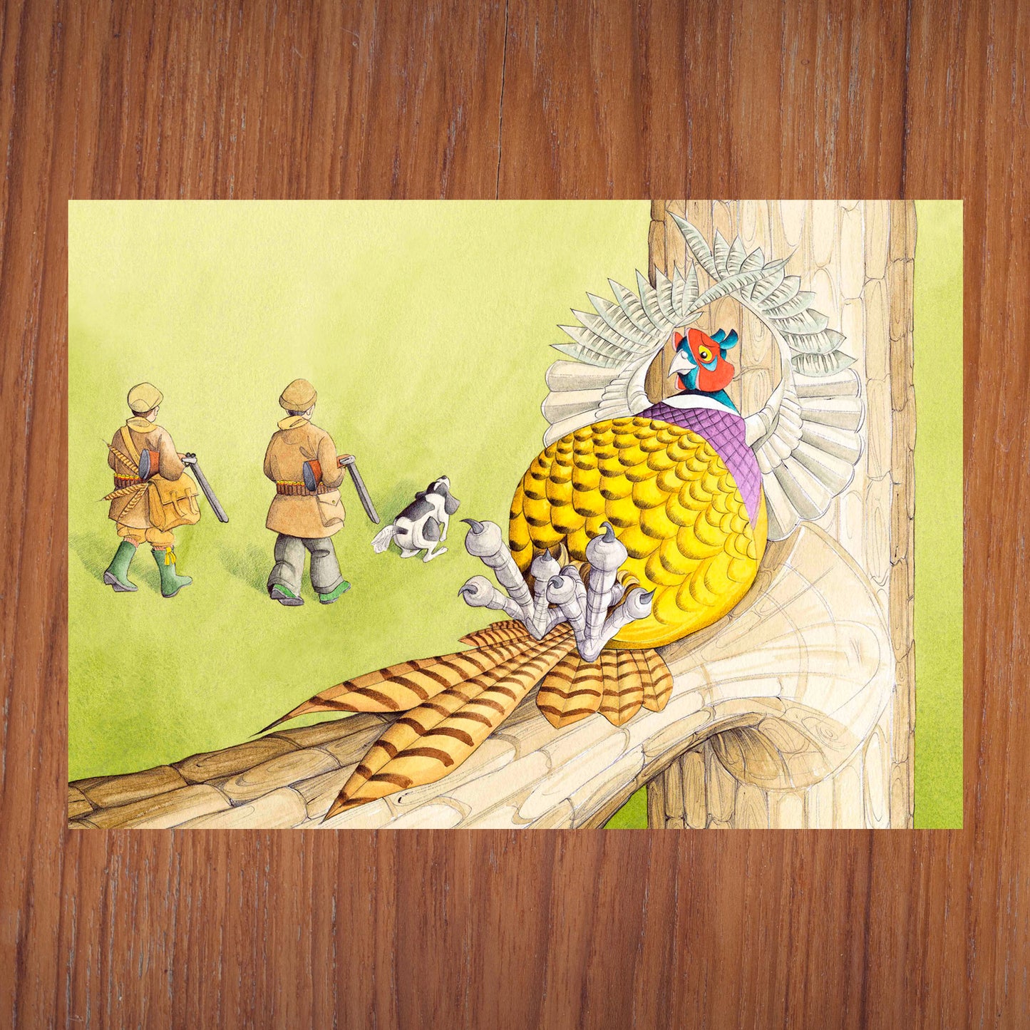 Just Taking a Break Greetings Card