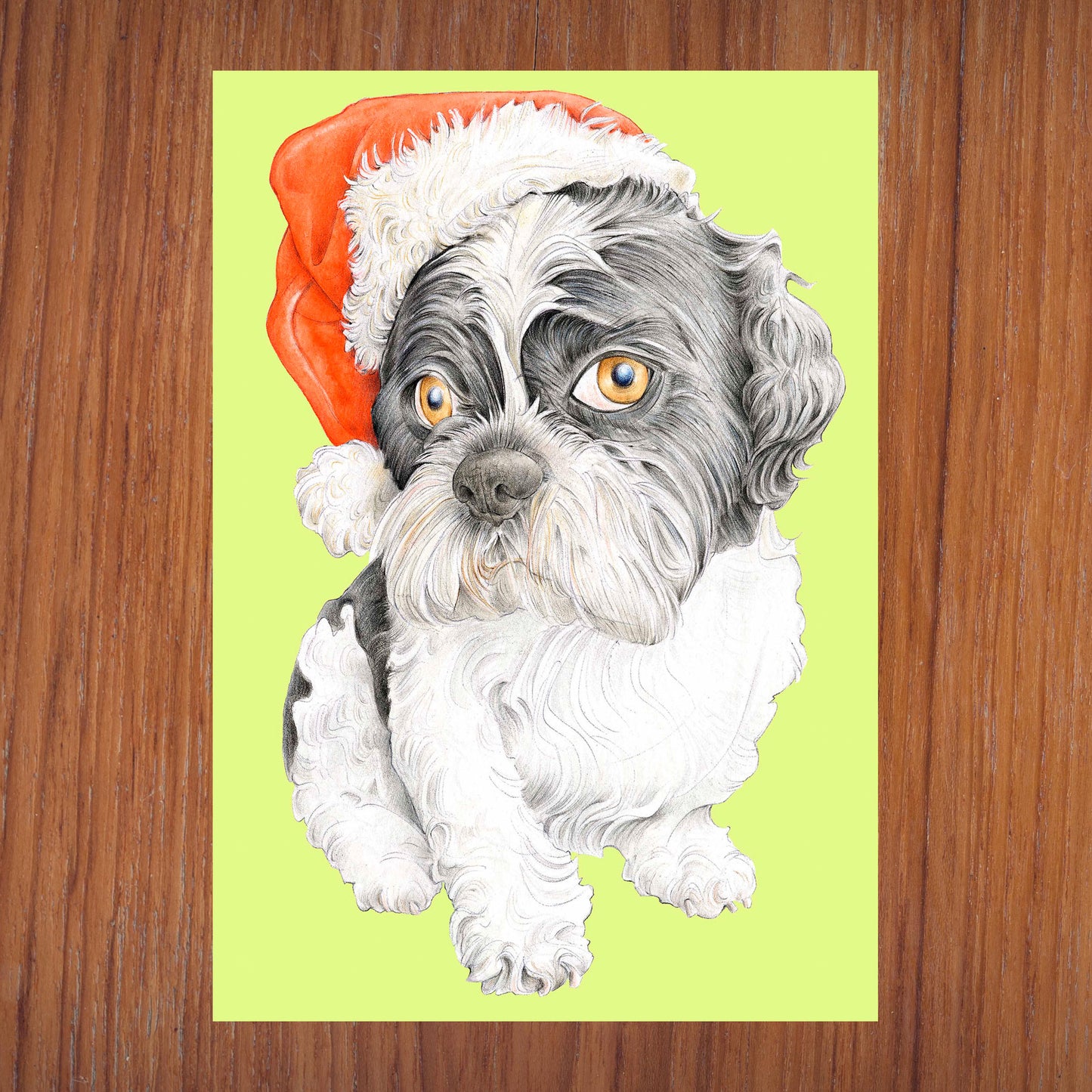 Merry Christmas Greetings Card