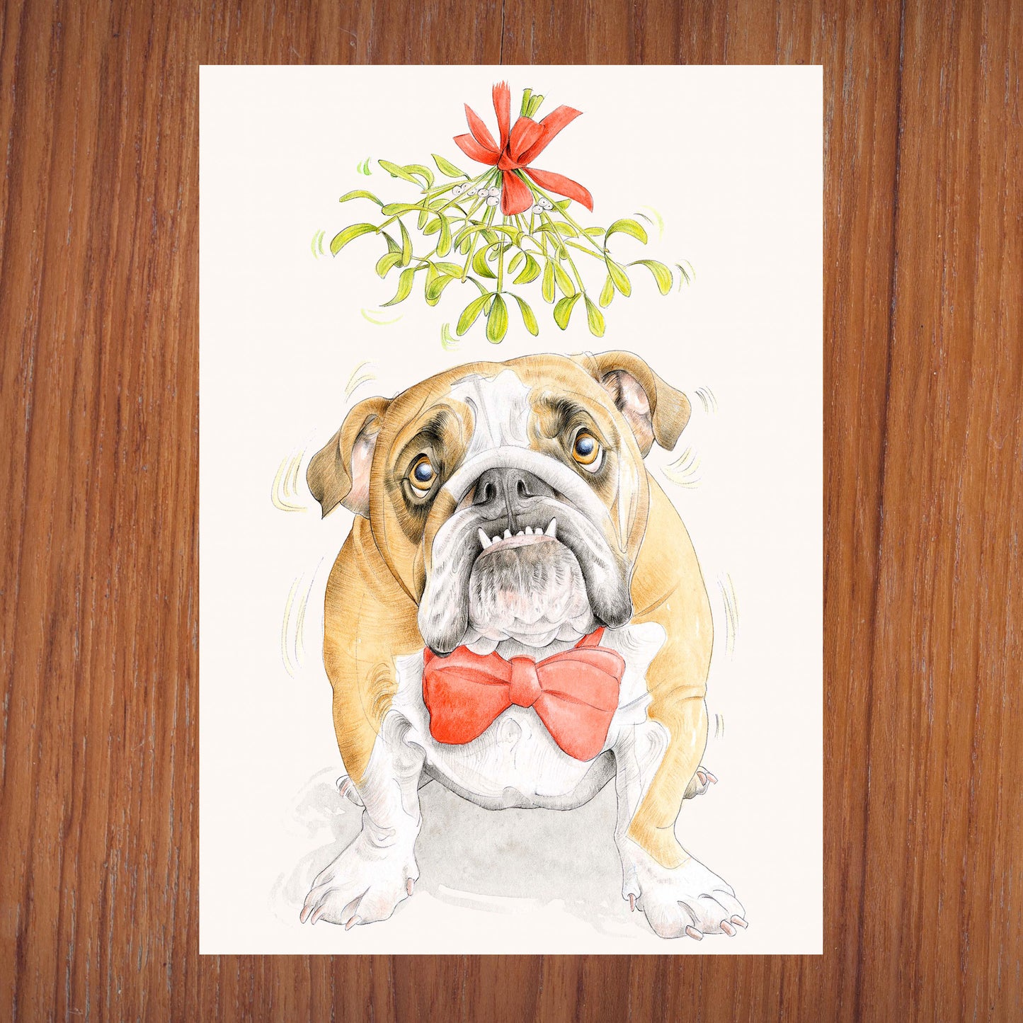 Pucker Up! Greetings Card