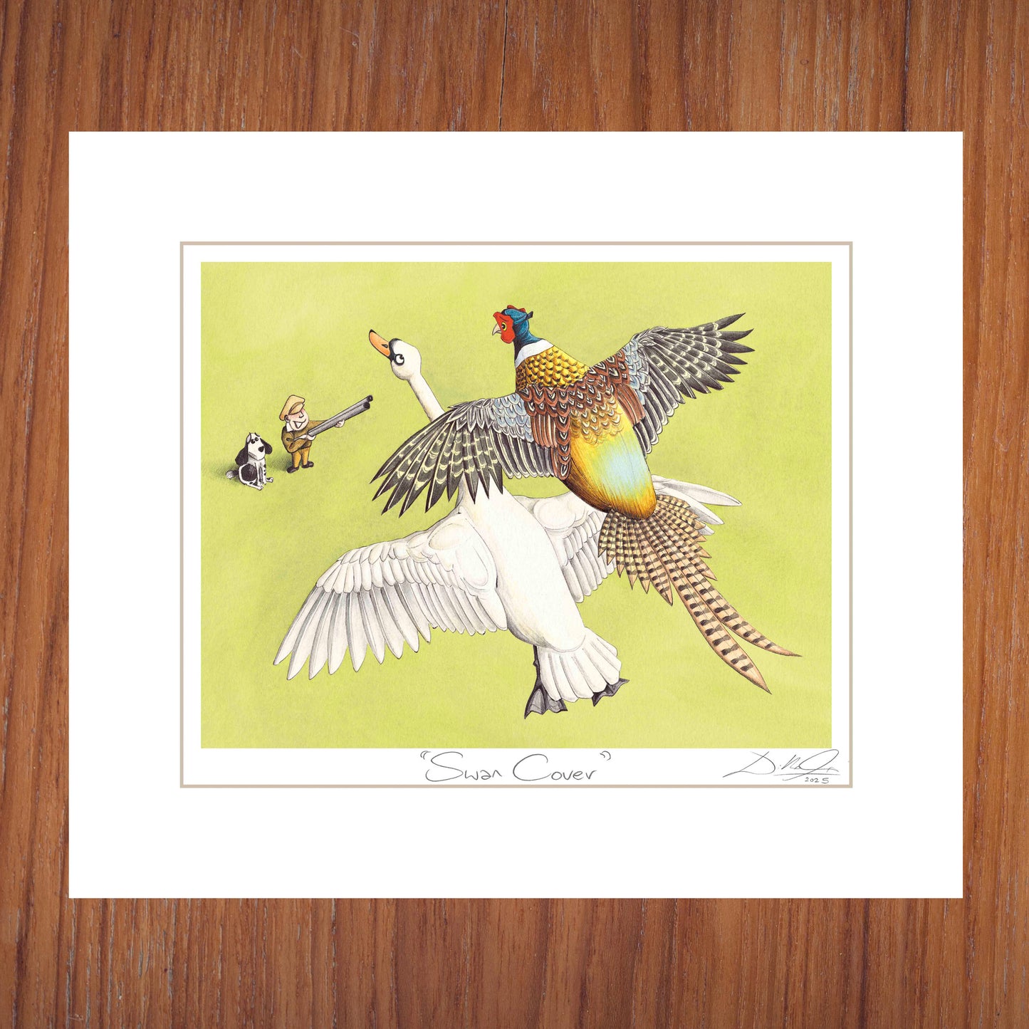 Swan Cover - Open Edition Giclee Art Print