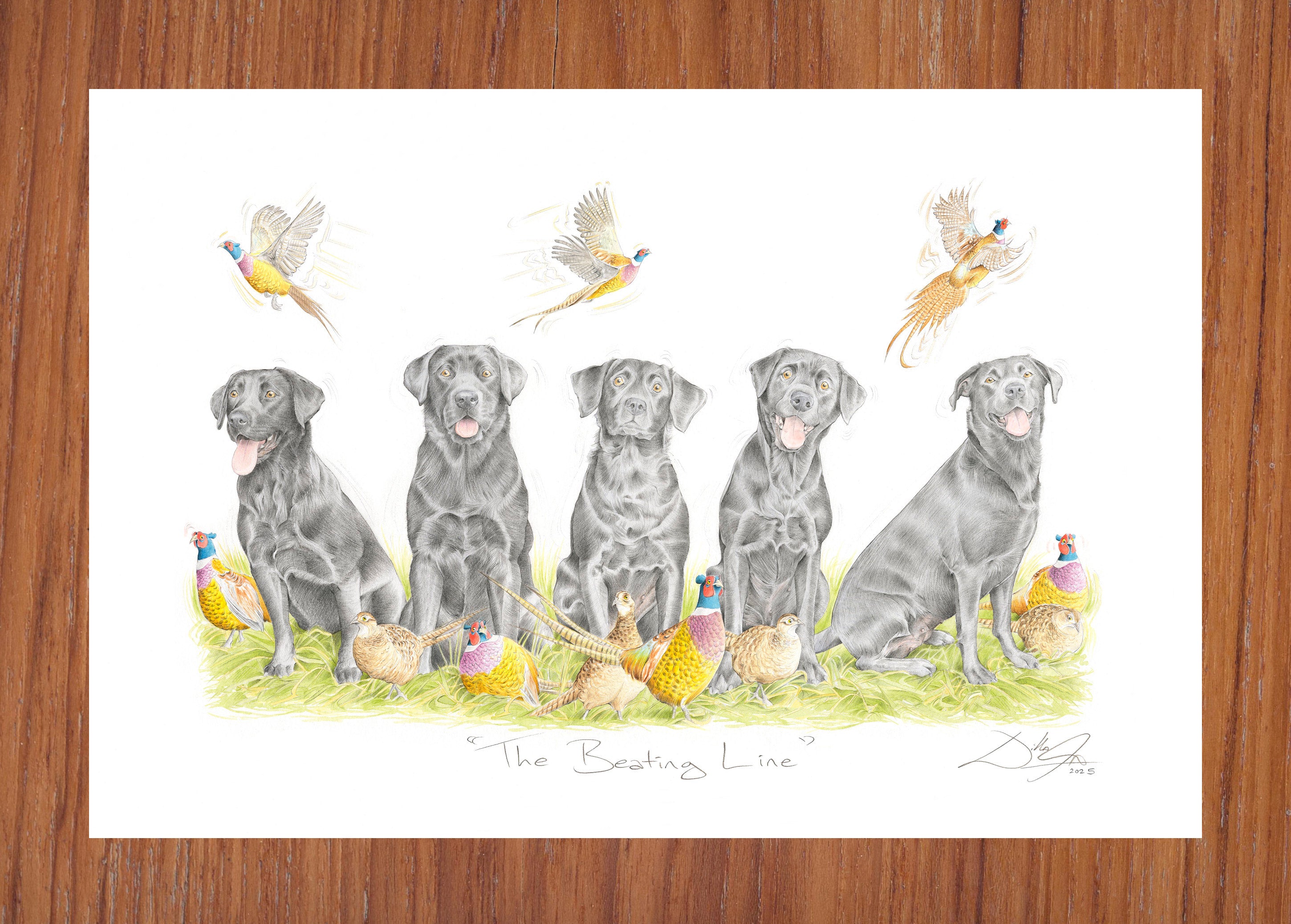 The Beating Line - Open Edition Giclee Art Print – Will Gorman Art