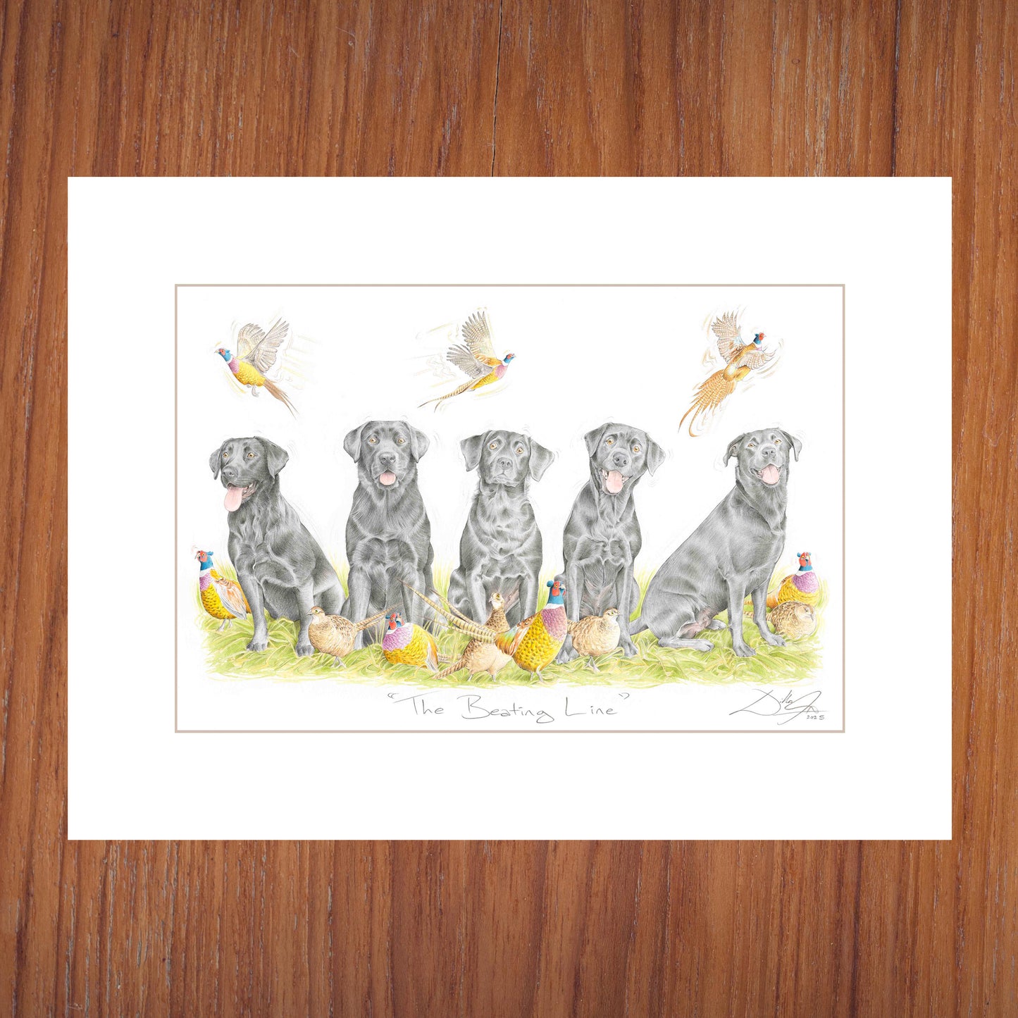 The Beating Line - Open Edition Giclee Art Print