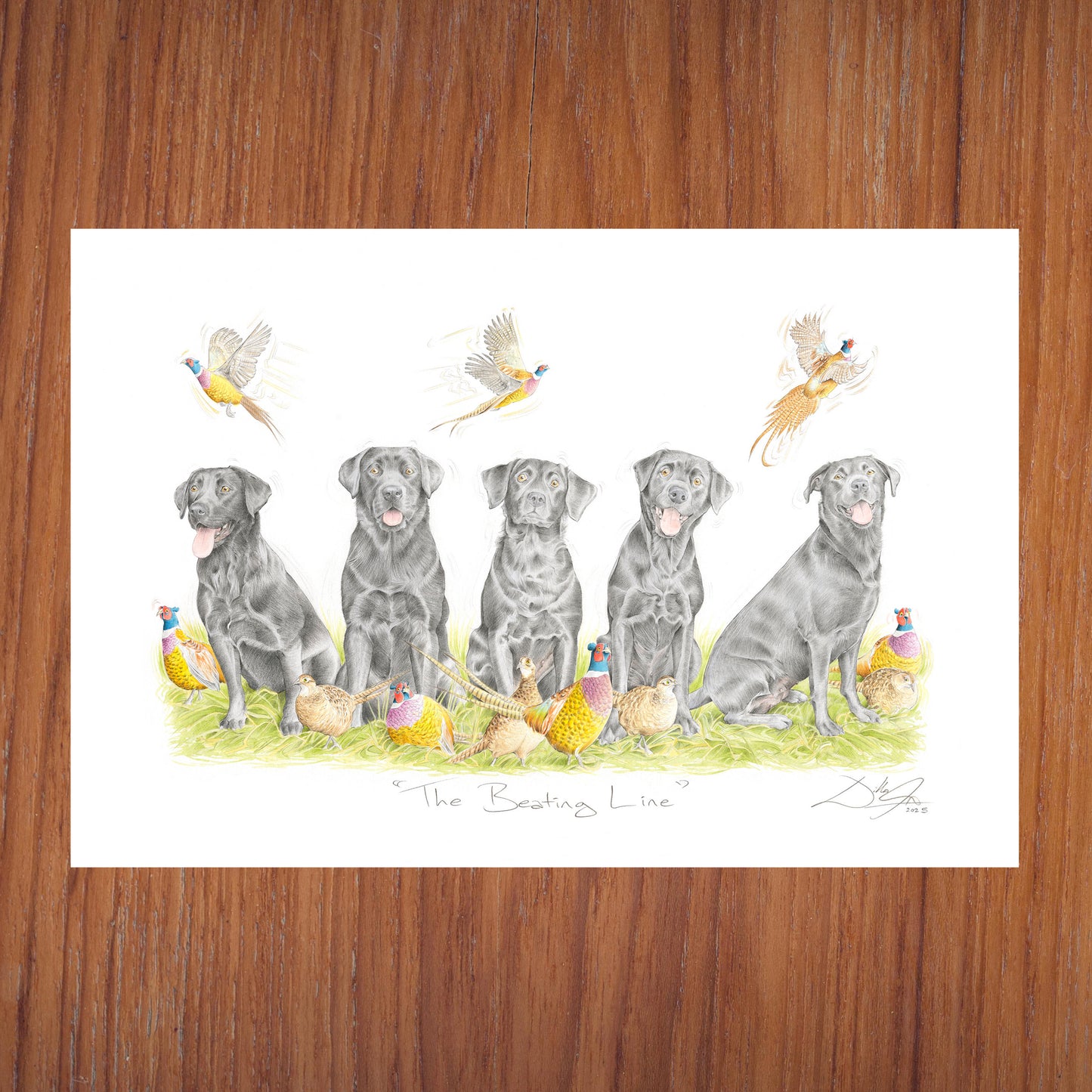 The Beating Line - Open Edition Giclee Art Print