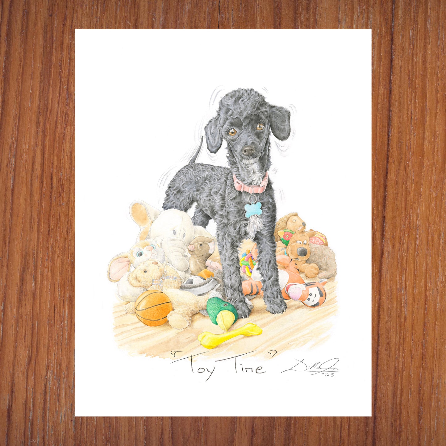 Toy Time - Open Edition Giclee Art Print