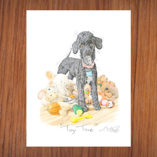 Toy Time - Open Edition Giclee Art Print